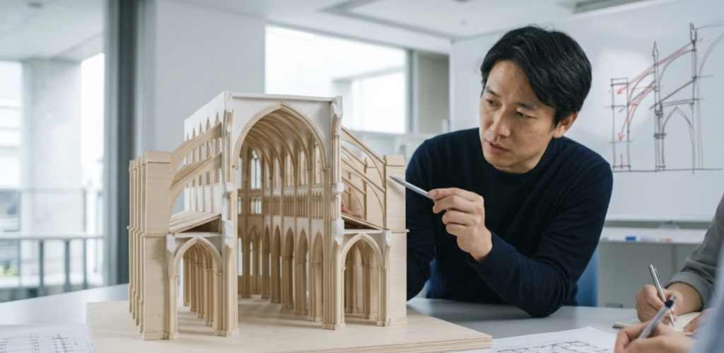ゴシック建築を支える3つの革新的構造